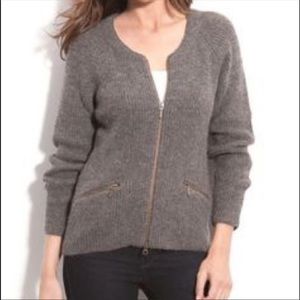 Eileen Fisher Baby alpaca grey sweater